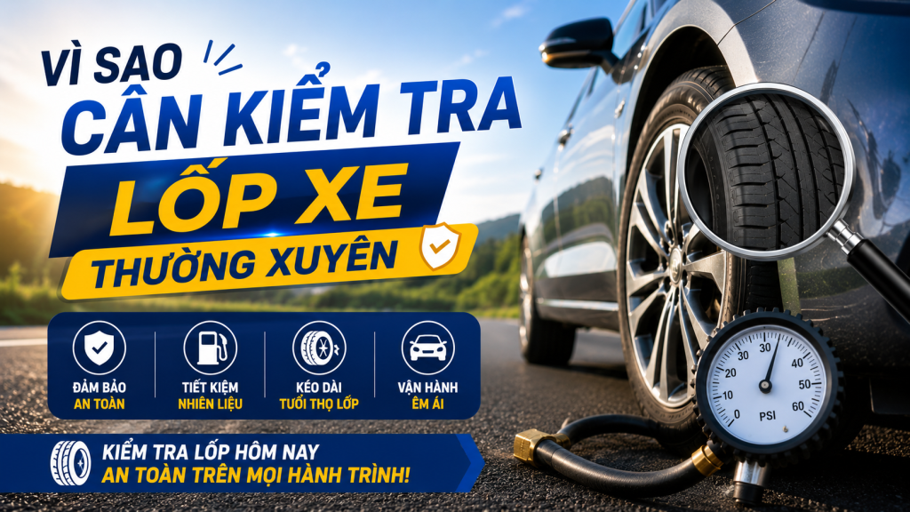 Dấu Hiệu Lốp Xe Cần Thay Gấp: Đừng Chủ Quan Kẻo Mất An Toàn